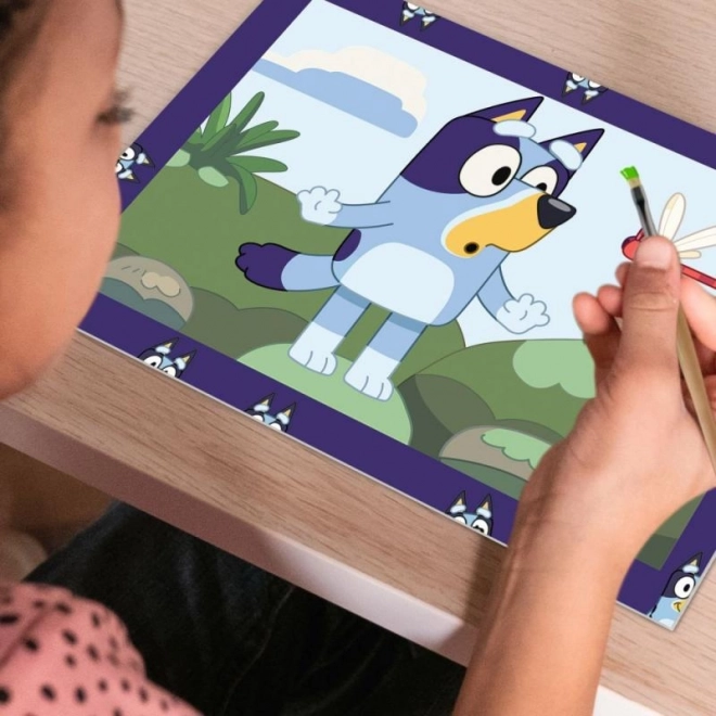 CreArt Bluey: Kutyás Vidámság - Kreatív Festőkészlet