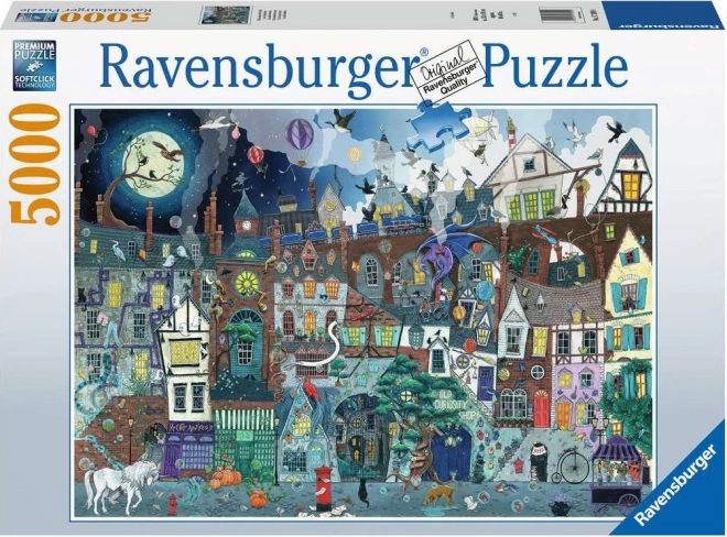 Ravensburger puzzle: viktoriánus fantázia utca 5000 darabos