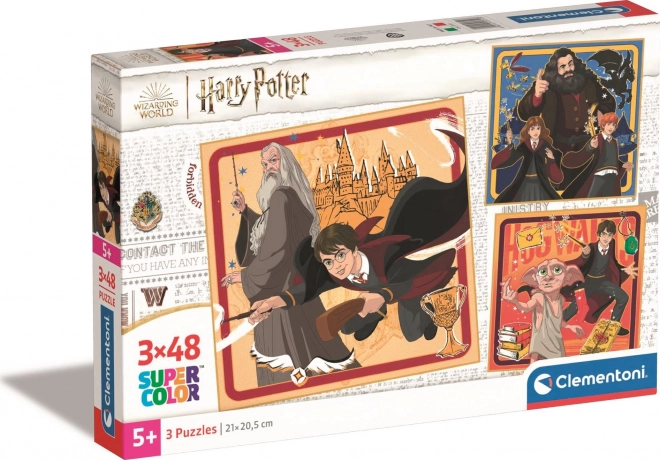 Harry Potter 3x48 darabos puzzle