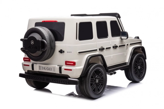 Mercedes G63 akkumulátoros XXL fehér autó 4x4