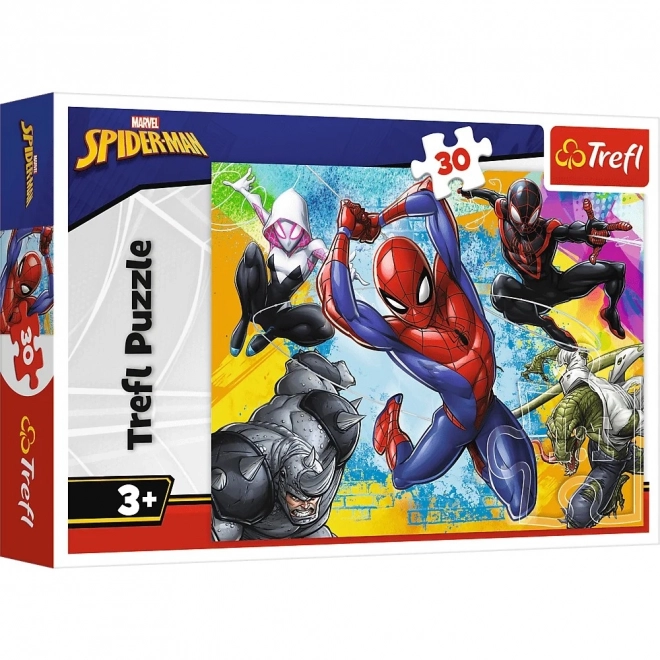 Trefl Puzzle Spiderman: Színes 30 darabos