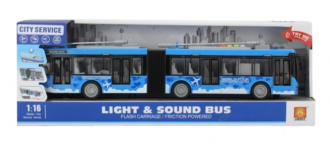 Trolejbus lendkerekes játékszer