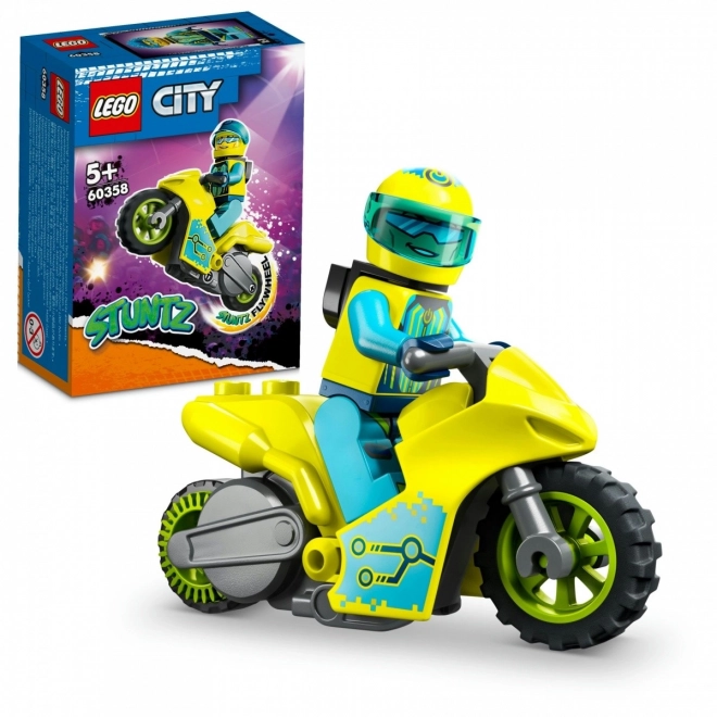 Cybermotorkerékpár Kaszkadőr LEGO City