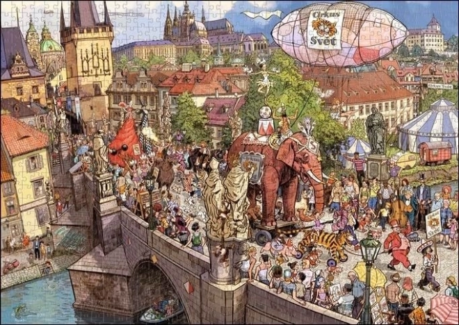 Heye puzzle utcai felvonulás 2000 darabos