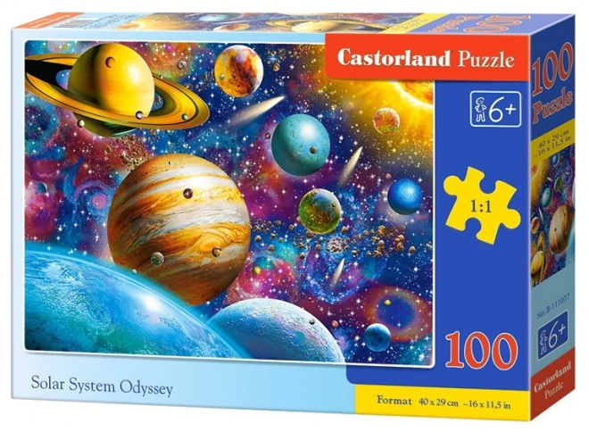 napelemes rendszer kaland 100 darabos puzzle