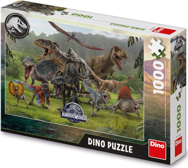 Dino puzzle jurassic world 1000 darabos