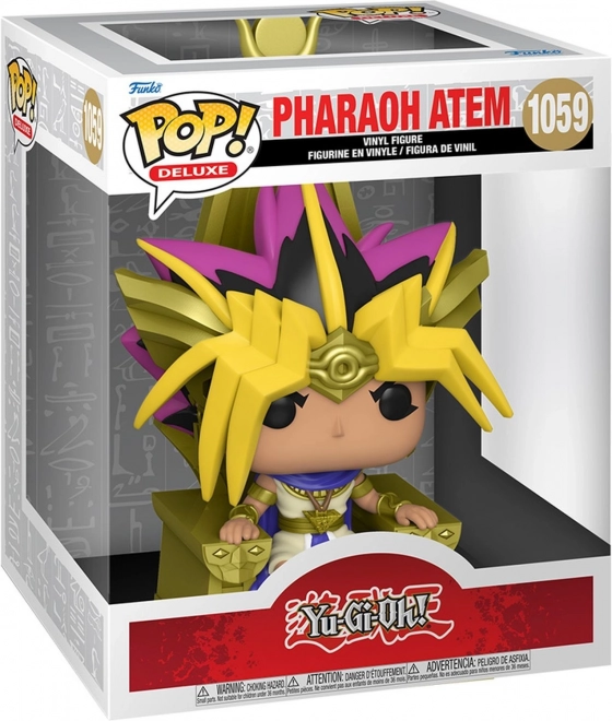 funko pop! yu-gi-oh atem fáraó yugi figura