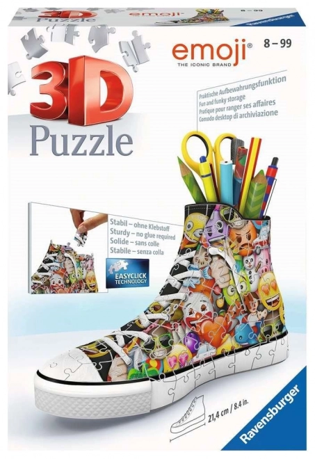 Ravensburger 3D puzzle Emoji cipő