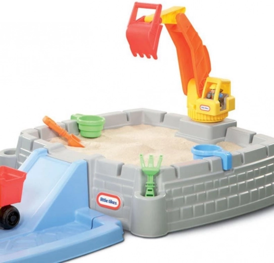 Működő markoló valódi ásáshoz