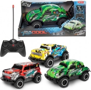 RC terepjáró 16 cm világító akkumulátorral