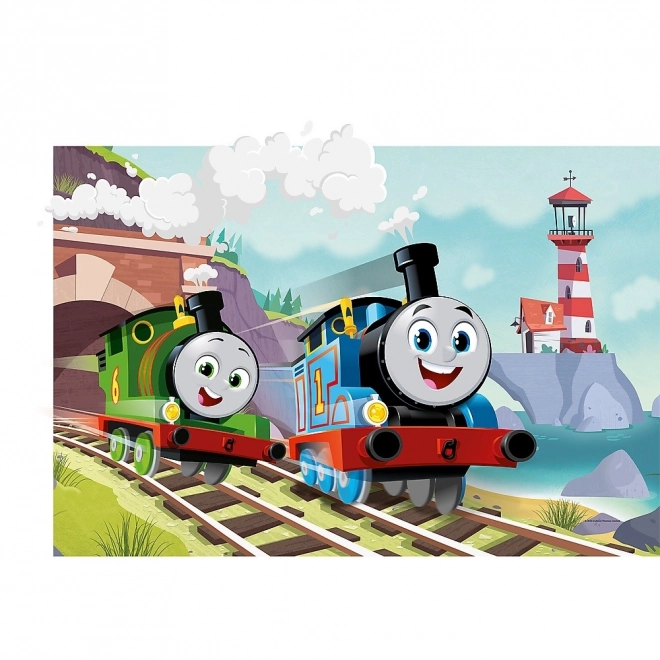 Thomas és barátai - Tomek és Percy a síneken Maxi Puzzle 24