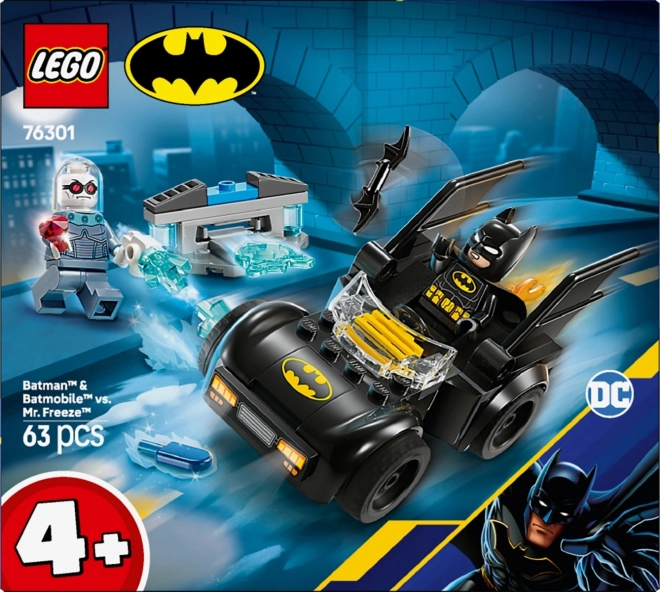 Batman és Batmobil Mr. Freeze ellen LEGO