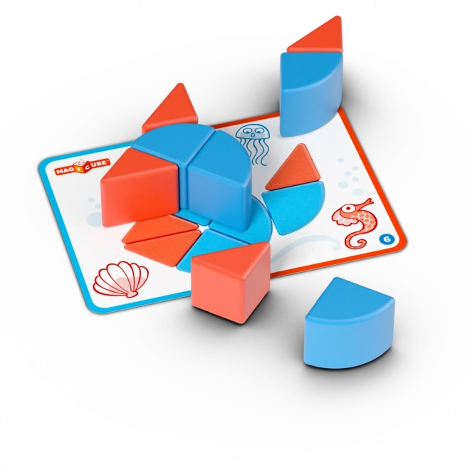 Geomag mágneses építő játék Magicube formák 16 részes