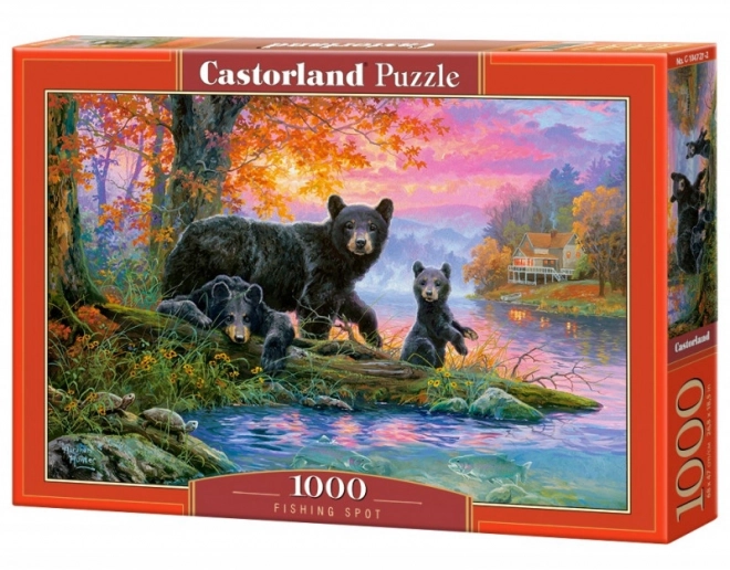 Horgászhely 1000 darabos puzzle