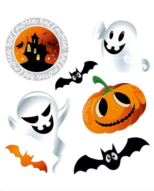 Vidám halloweeni motívumok