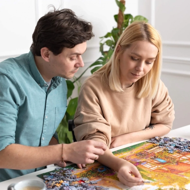 Notre-Dame-székesegyház 1000 darabos prémium puzzle