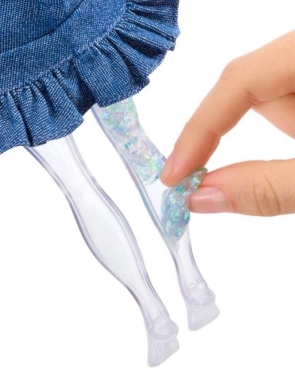 Varázslatos átlátszó lábak, amelyeket megtölthetsz