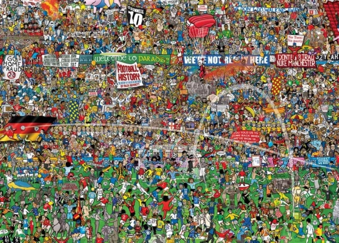 HEYE Puzzle Foci történelem 3000 darab