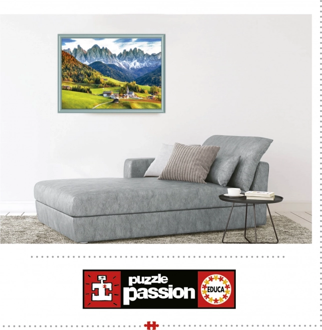 Puzzle Ősz a Dolomitokban 2000 darab
