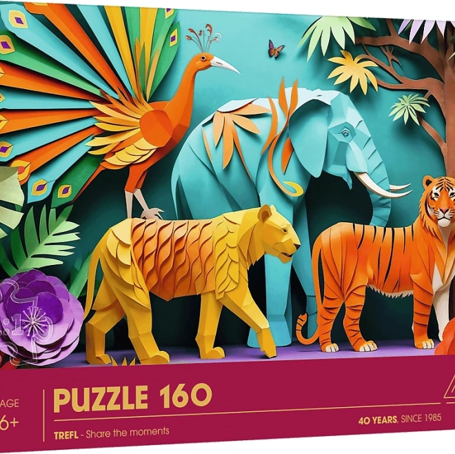 Trefl Puzzle Paper Art: Dzsungel 160 darab