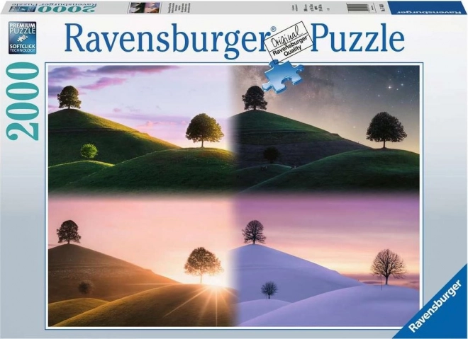 Ravensburger évszakok puzzle 2000 darabos