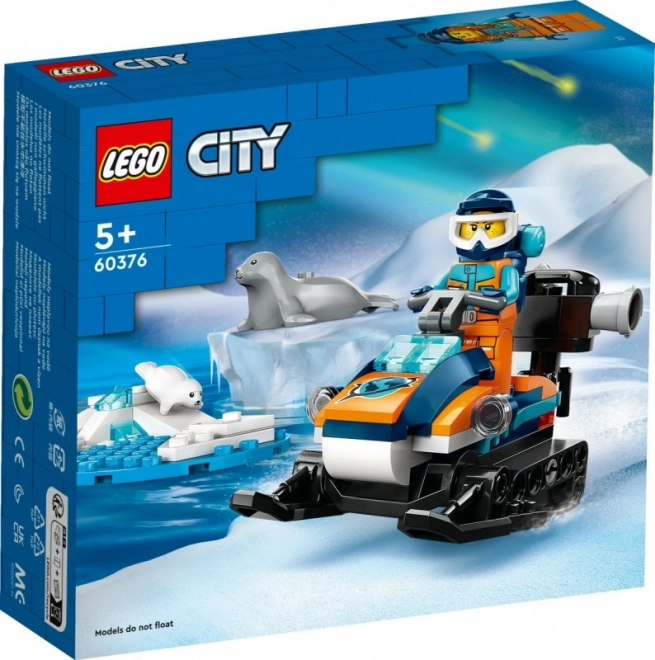 Lego city sarkköri kutatós motorosszán