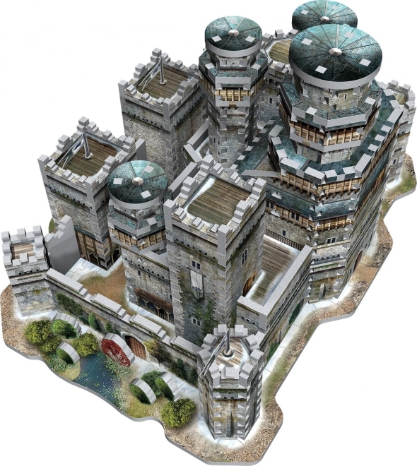 WREBBIT 3D puzzle Trónok harca: Winterfell 910 darabos
