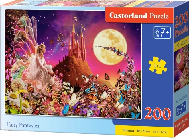 Kastély Fantázia Puzzle 200 Darabos