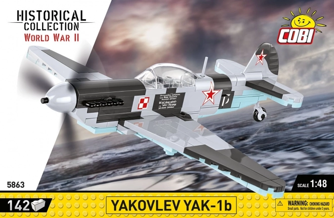 Cobi Yakovlev Yak-1b építőkészlet