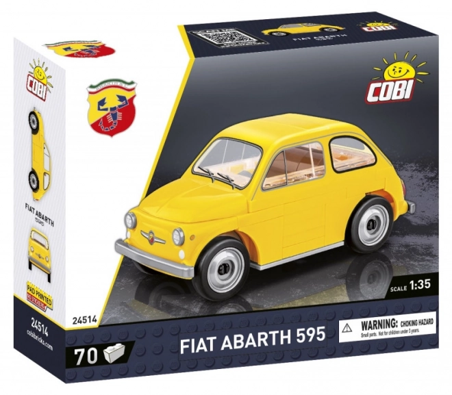 Fiat Abarth 595 építőkészlet