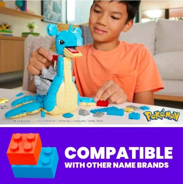 Mega Pokémon Lapras építő készlet