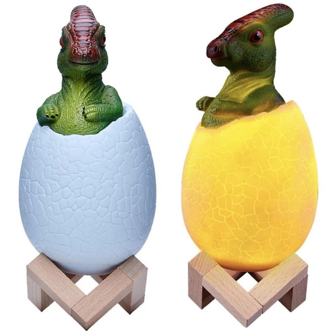 Játékos dinoszaurusztojás dizájn