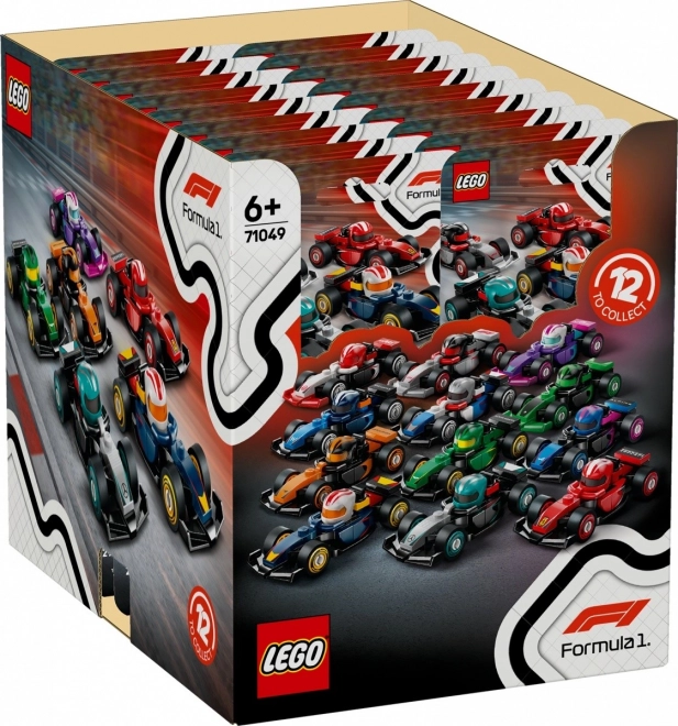 Gyűjtői F1 autó LEGO 71049 (kijelző 36 db)