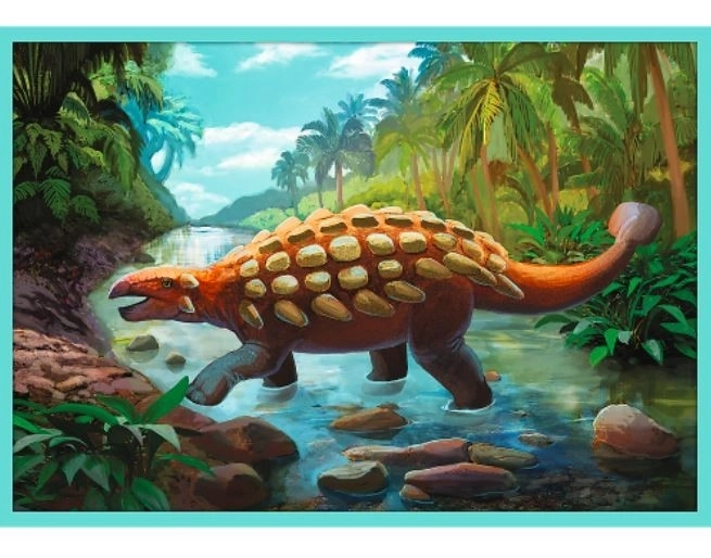 Dinoszaurusz világában puzzle készlet