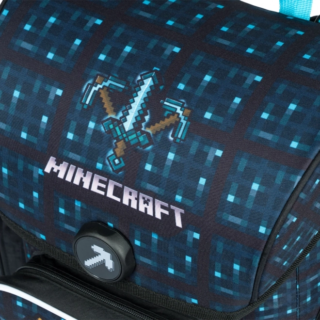 Minecraft Blue Axe iskolatáska