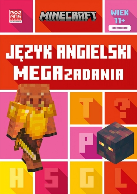 Minecraft munkafüzet angol nyelv gyerekeknek 11+