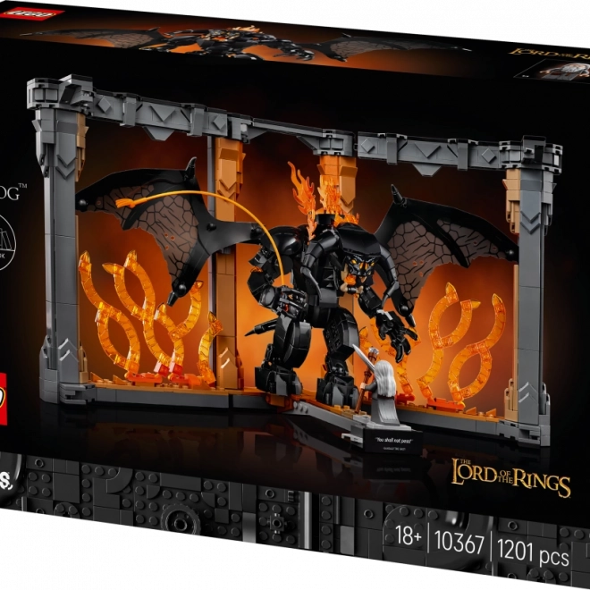 LEGO Ikonok Könyvtámasz: A Gyűrűk Ura – Balrog