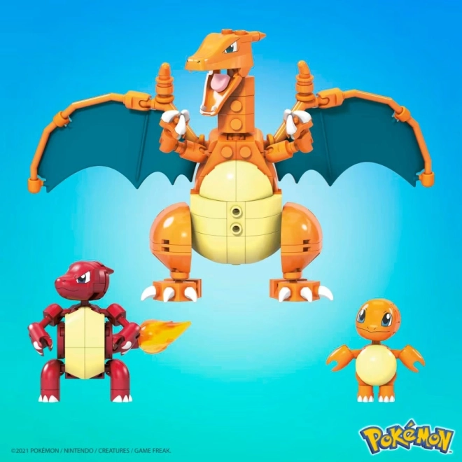 Mega Construx Pokémon Charmander Evolúciós Építő Készlet