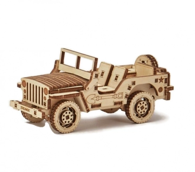 3D fa puzzle Jeep