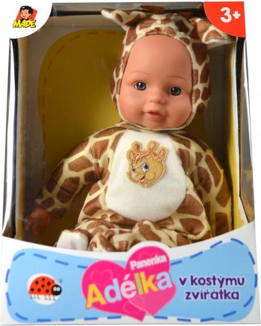Állatos baba 30 cm