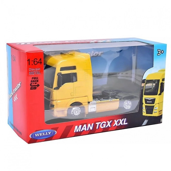 Welly MAN teherautó modell 1:64