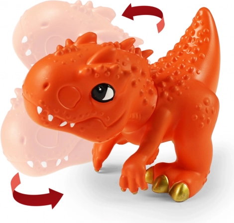 Narancssárga dinoszaurusz 14 cm