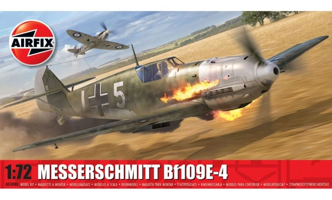Messerschmitt Bf109E-4 műanyag modell 1/72