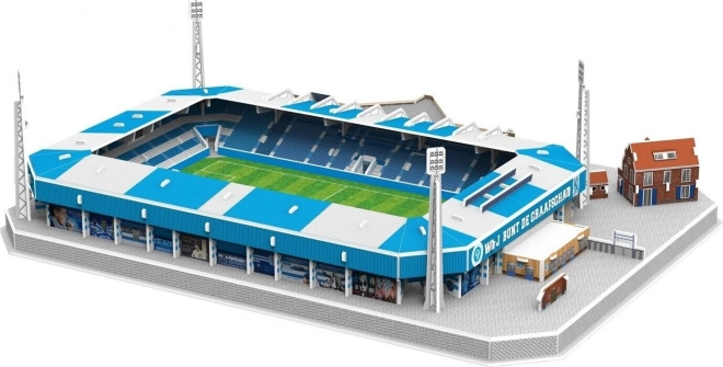 3D puzzle de vijverberg stadion