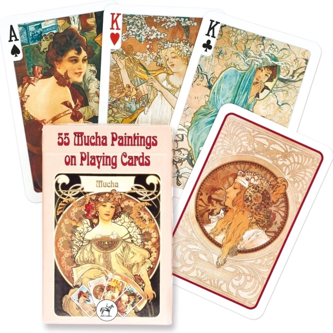 Játékkártyák Alfons Mucha