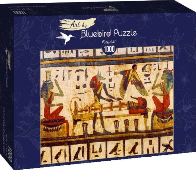 Kék madár puzzle Egyiptom 1000 darabos