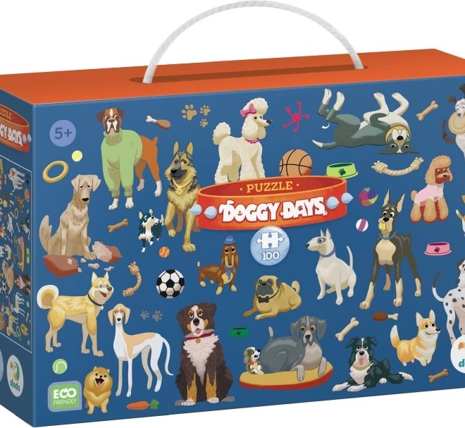 Kutyás Puzzle 100 darabos