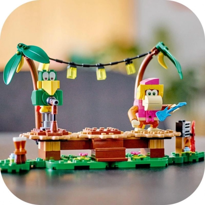 LEGO Super Mario Dixie Kong dzsungel koncert
