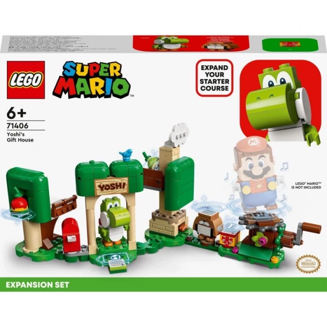 Lego Super Mario Yoshi ajándékháza készlet