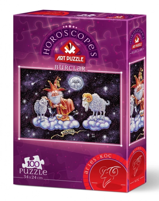 Kos horoszkópos puzzle, 100 darabos